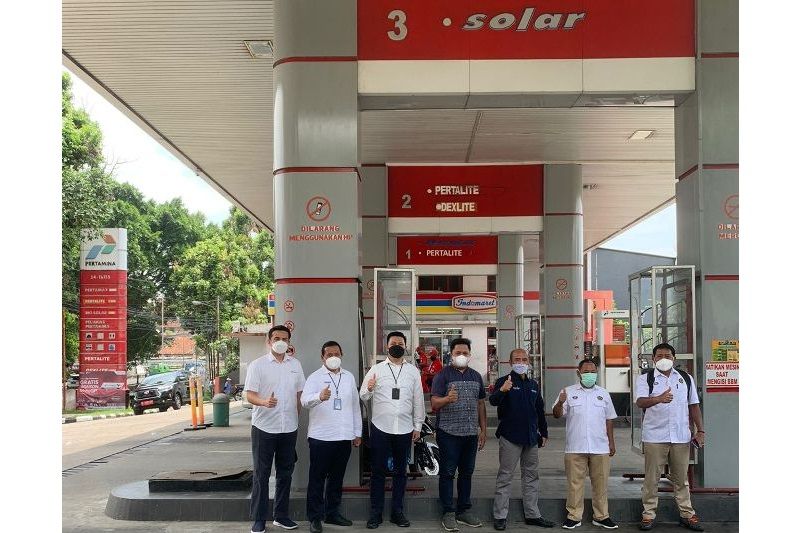 Pertamina Regional JBB, Tim BPH Migas dan Ditjen Migas kunjungi SPBU di Kota Bogor