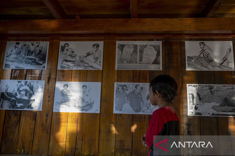 Pameran Foto Peringati Jatuhnya Pesawat Merpati di Gunung Tinombala