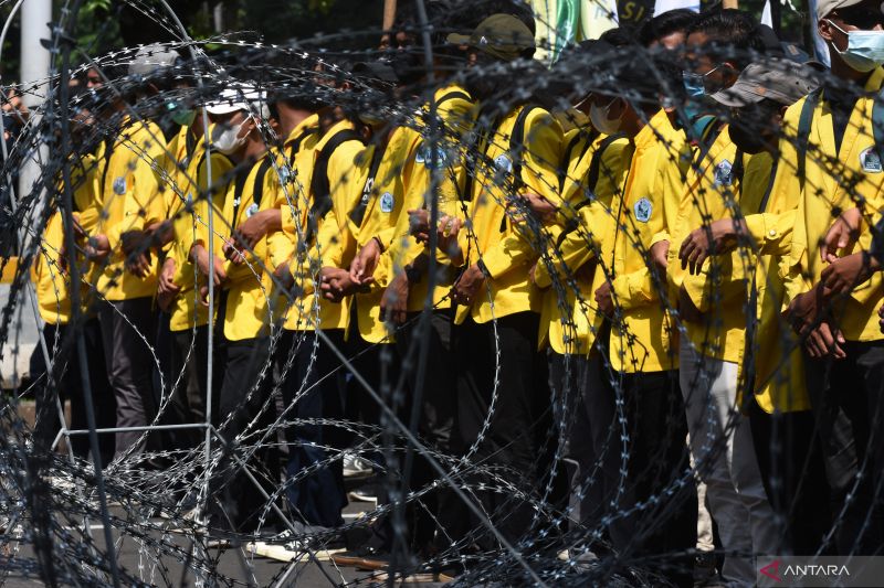 Aliansi BEM SI pindahkan lokasi demo ke kompleks DPR