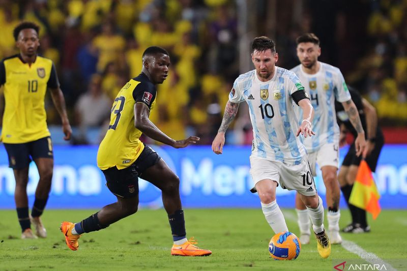 Argentina ditahan imbang di kandang Ekuador 1-1