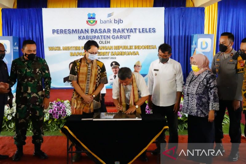 Wamendag harapkan Pasar Leles di Garut bisa dongkrak perekonomian warga