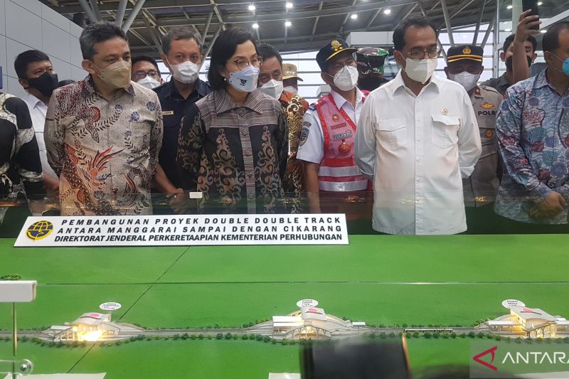 Sri Mulyani: Stasiun Cikarang yang didanai SBSN harus beri dampak positif