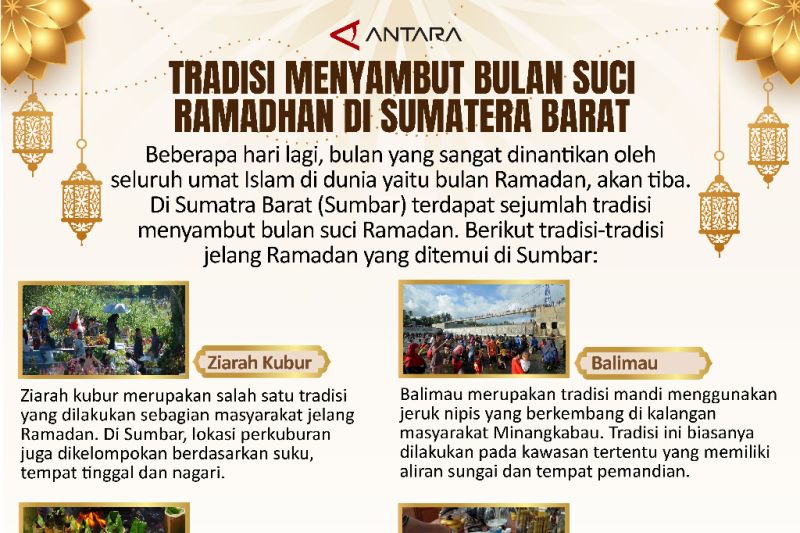 Tradisi Menyambut Bulan Suci Ramadhan Di Sumatera Barat - ANTARA Sumbar