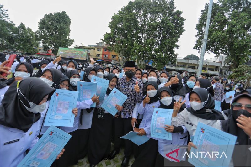 591 orang resmi diangkat jadi ASN Pemkot Bogor