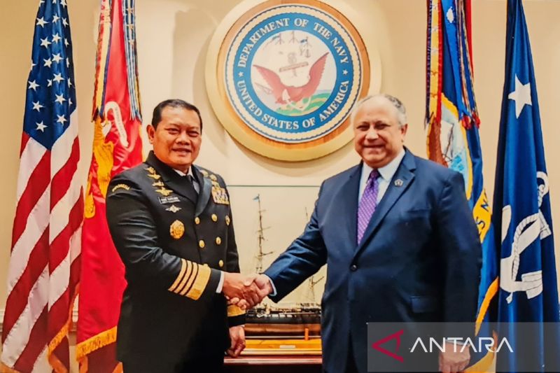 Kasal: TNI AL tingkatkan kerja sama strategis dengan AS - ANTARA News