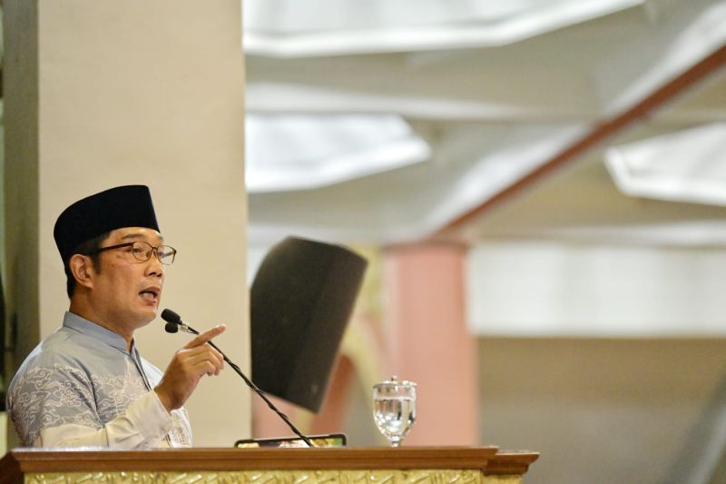Relawan di Jakarta dukung Ridwan Kamil sebagai calon presiden 2024