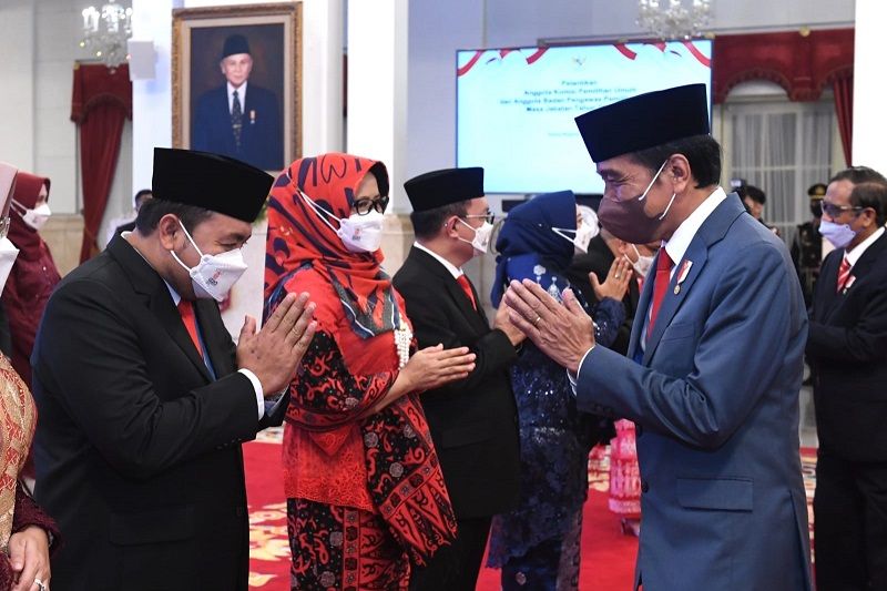 Presiden Jokowi minta KPU dan Bawaslu 'tancap gas' persiapkan Pemilu 2024