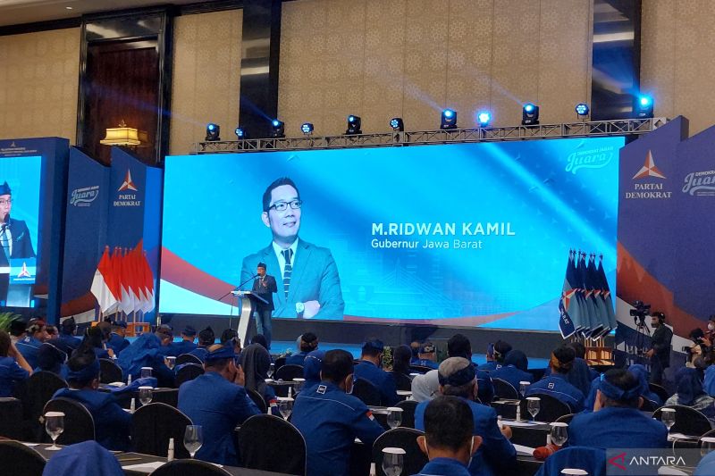 Gubernur Ridwan Kamil doakan AHY raih kesuksesan di Pemilu 2024