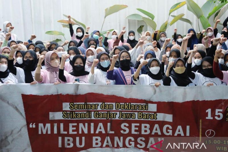 Puluhan perempuan di Jawa Barat dukung Ganjar jadi presiden pada 2024