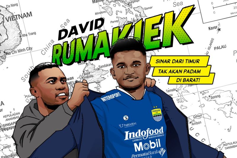 David Rumakiek perkuat lini pertahanan Persib