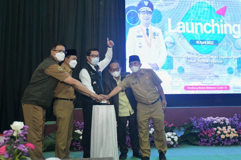Gubernur Jawa Barat dukung pembangunan lima danau pengendali banjir Bandung