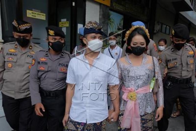 Tahanan Kasus Narkotika Menikah Di Polresta Denpasar