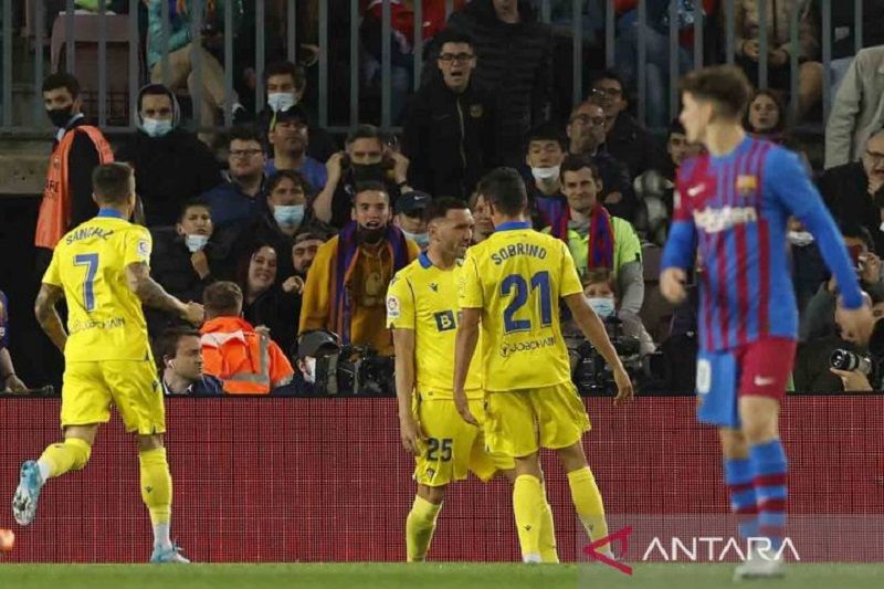 Menjamu Cadiz, Barcelona tumbang 0-1