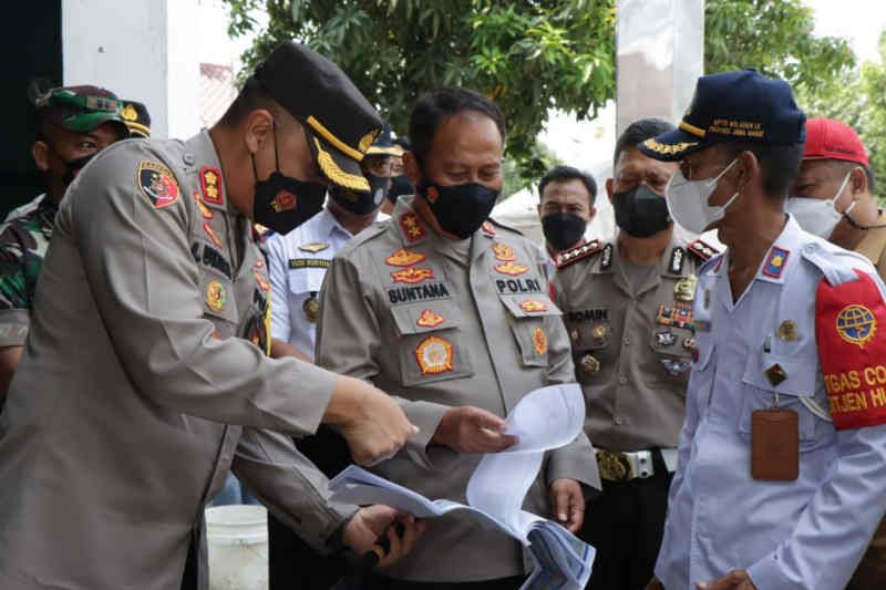 Kapolda Jabar tinjau jalur arteri pantura jelang mudik Lebaran 1443 H