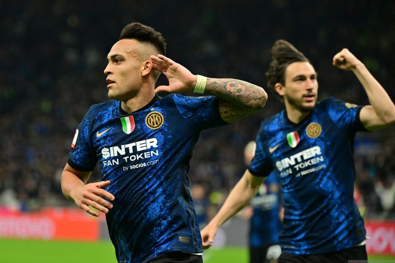 Inter Milan melaju ke final Coppa Italia usai singkirkan AC Milan