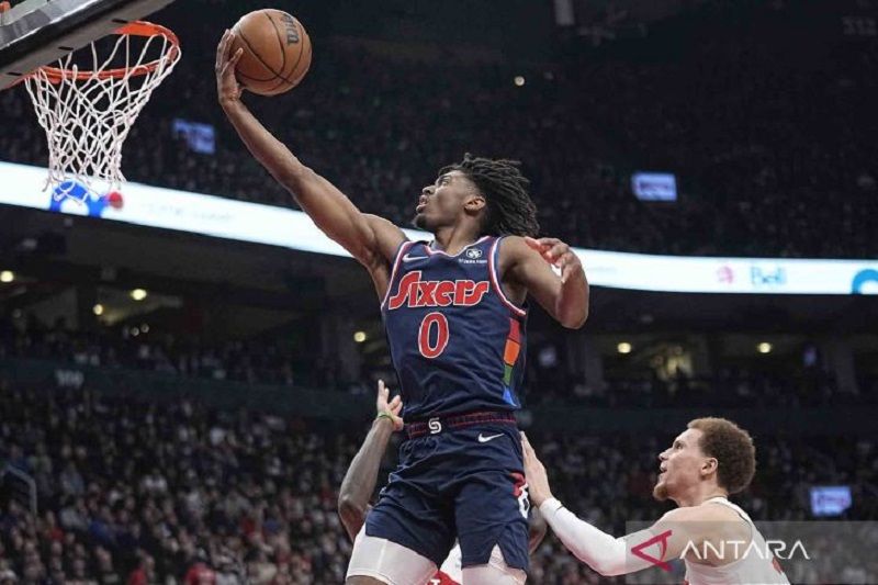 Playoffs NBA: 76ers memimpin 3-0 atas Raptors usai menang 104-101