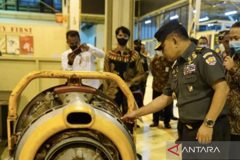 Kasad berharap TNI AD dan PT DI perkuat kerja sama pemeliharaan pesawat