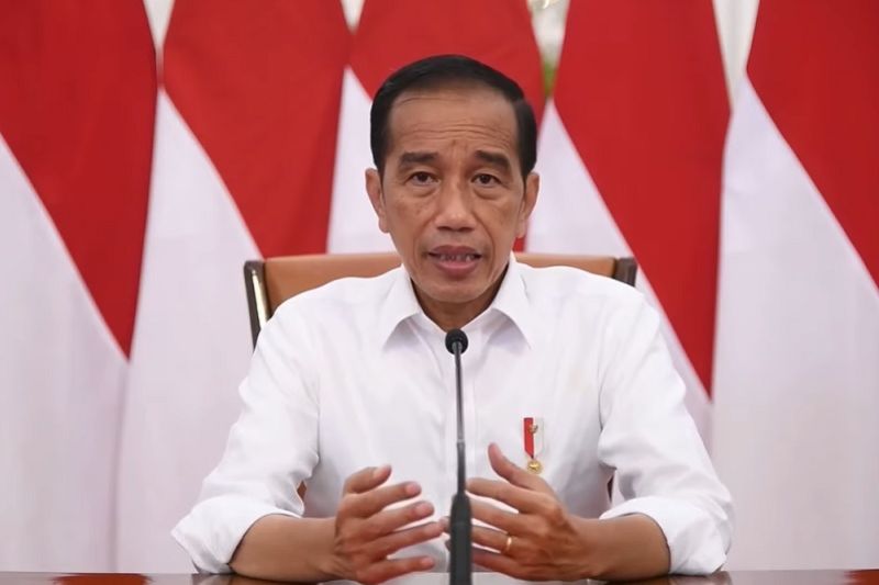 Presiden Jokowi: Ekspor minyak goreng dan bahan baku dilarang mulai 28 April