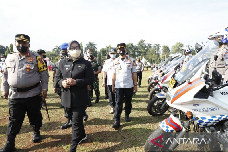 1.200 personel gabungan siaga di 20 posko Lebaran di Kabupaten Bogor