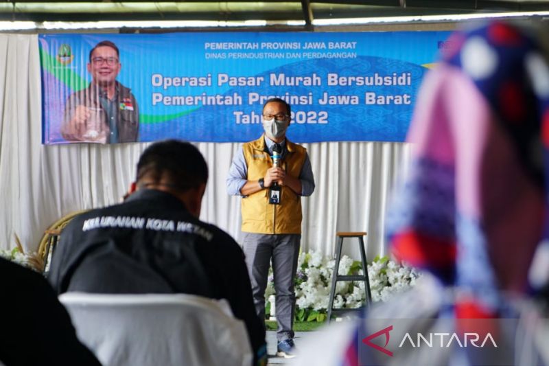 Provinsi Jabar kucurkan Rp15 miliar untuk subsidi pasar sembako murah