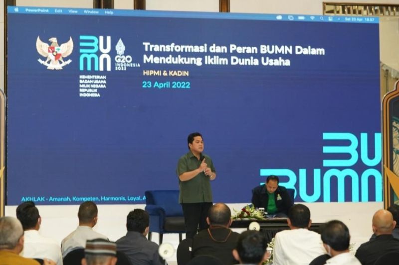 Erick Thohir paparkan program BUMN yang bisa sinergi dengan pengusaha Jabar