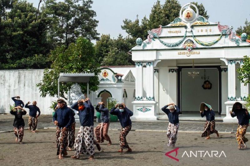 Simulasi penanganan bencana di Kraton Yogyakarta