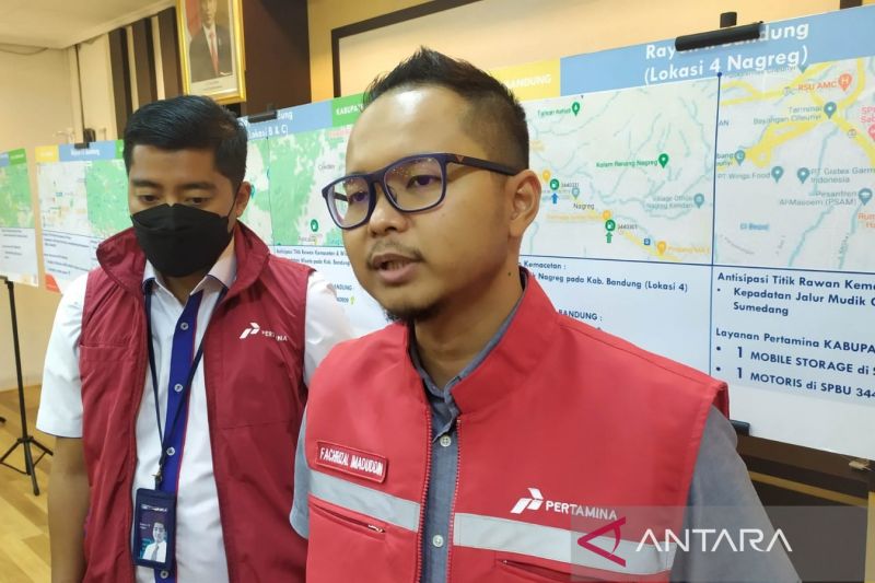 Pertamina Bandung siapkan 1,2 juta liter tambahan BBM per hari saat arus mudik