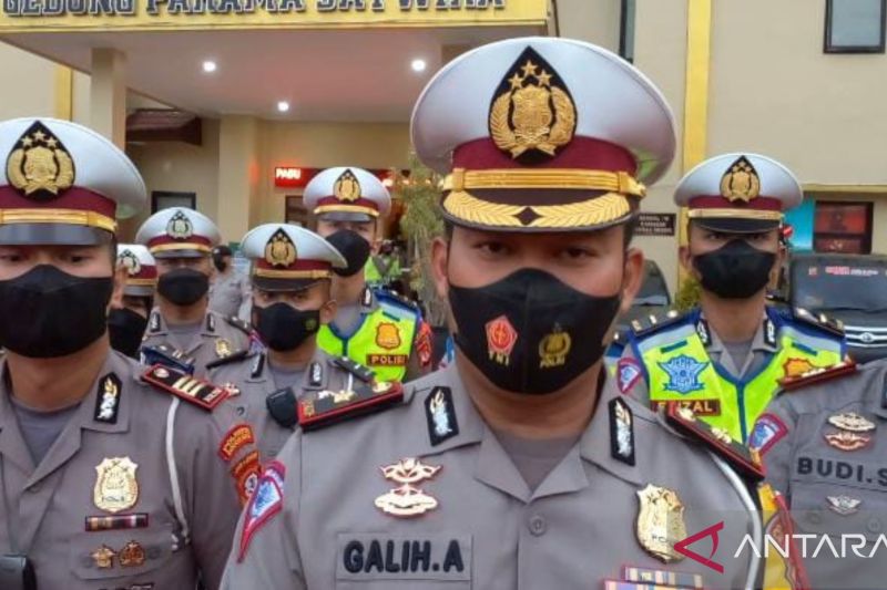 Polresta Bogor Kota awasi konvoi tarbiran di jalan raya
