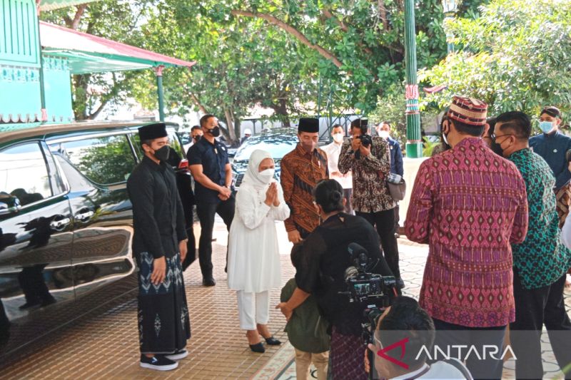 Presiden Jokowi dan Ibu Iriana bersilaturahmi ke Keraton Yogyakarta