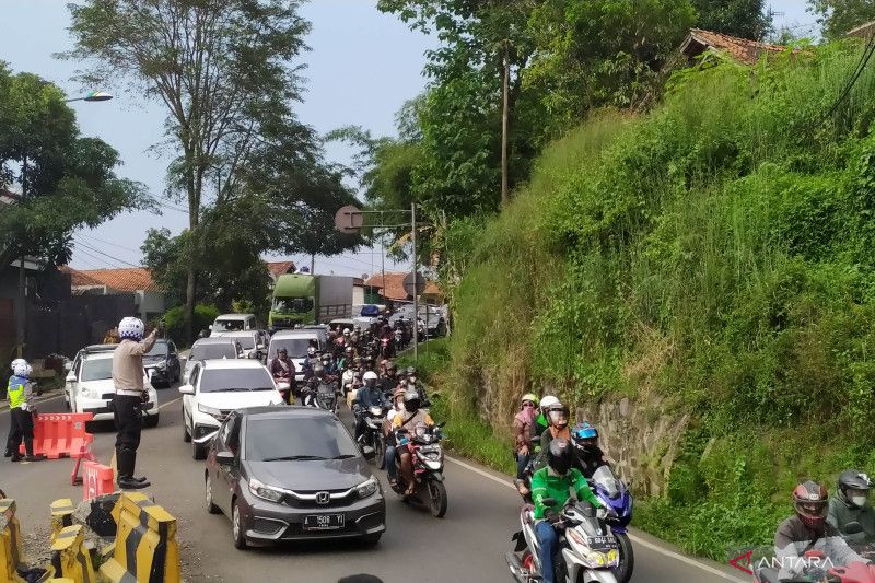 Arus balik di Nagreg Bandung lancar pada H+5 Lebaran