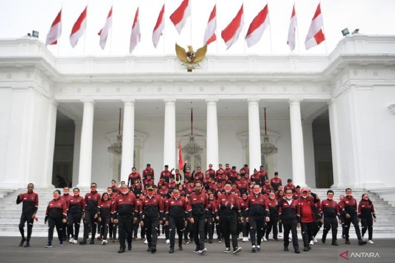 Pelepasan kontingen Indonesia untuk SEA Games Vietnam