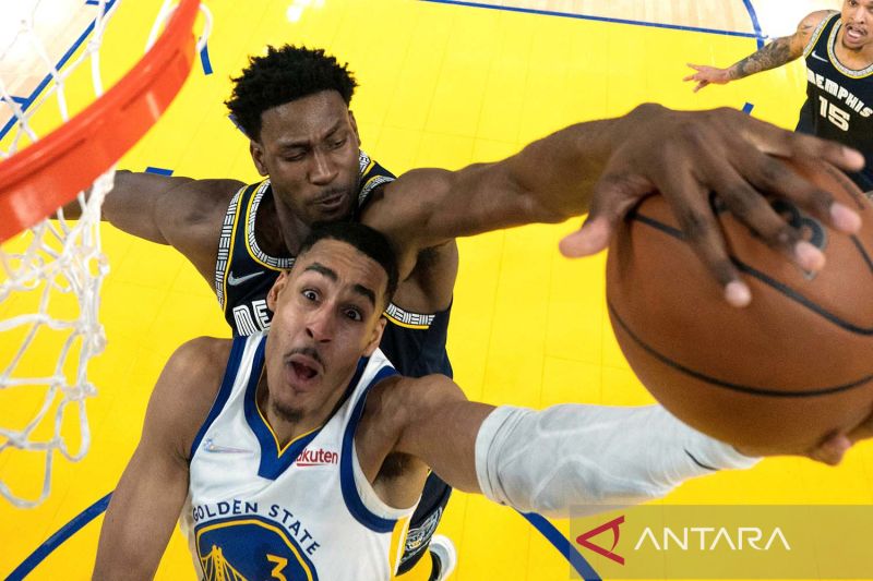 43 poin Jordan Poole bantu Warriors tambah derita Raptors