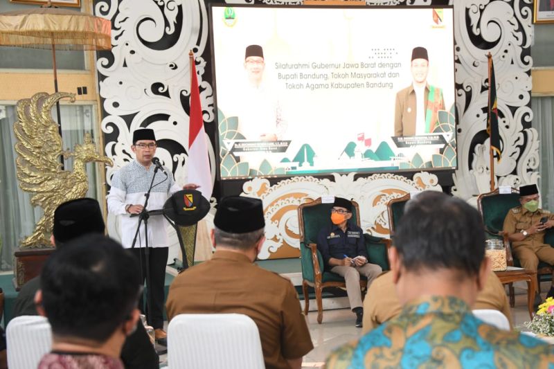 Gubernur Jabar serap aspirasi ulama dan tokoh Kabupaten Bandung