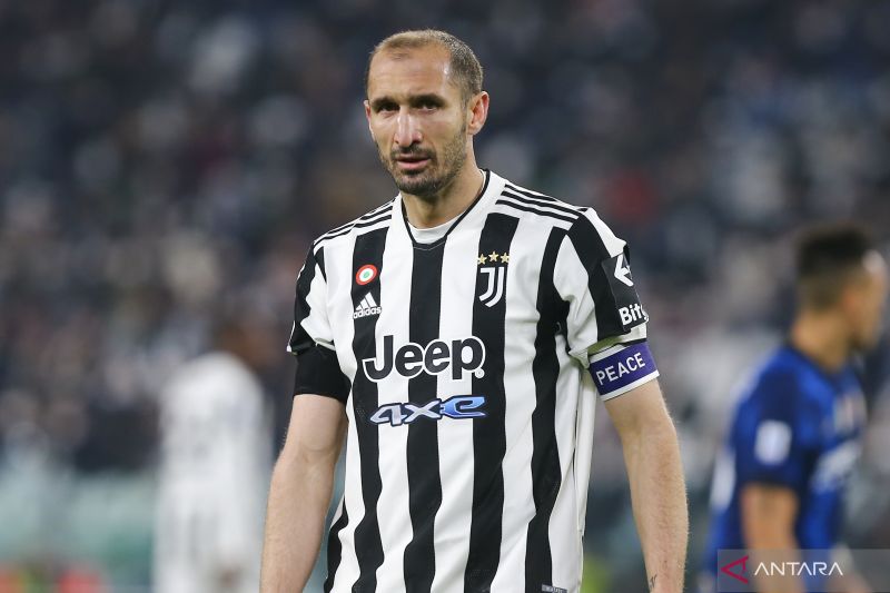 Giorgio Chiellini tinggalkan Juventus di akhir musim 2021/22