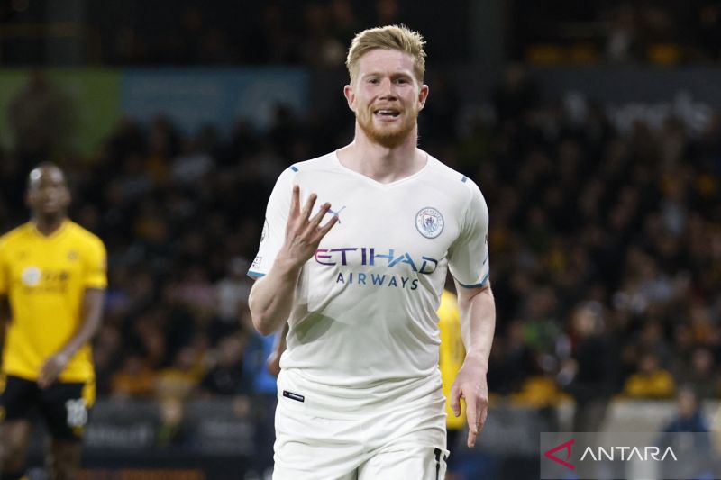 Manchester City menang besar 5-1 atas Wolves