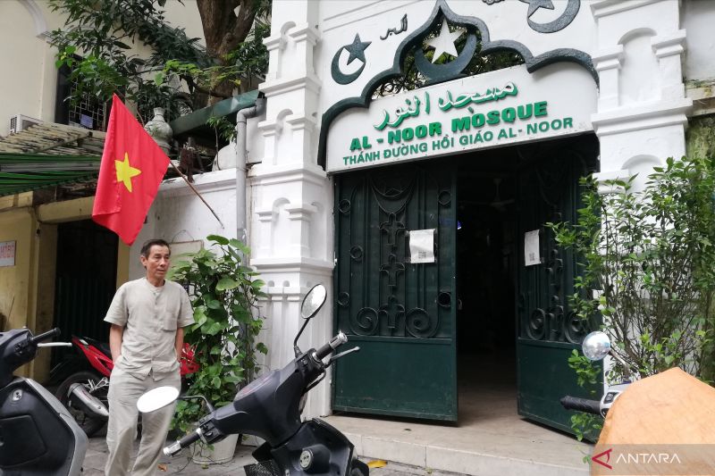 Satu-satunya masjid di Kota Hanoi Vietnam