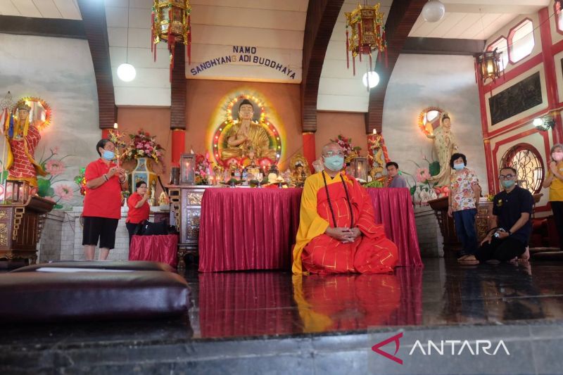 Vihara Tanda Bhakti Kota Bandung rayakan Waisak dengan spirit persaudaraan