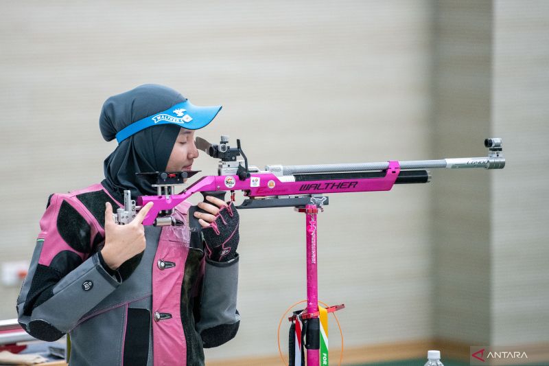 SEA Games 2025 - Menembak sumbang emas dari 10m air rifle beregu putri