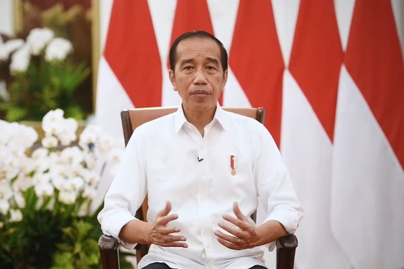 Presiden Jokowi umumkan ekspor minyak goreng dibuka kembali 23 Mei