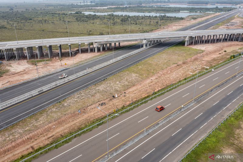 Progres Pembangunan Jalan Tol Simpang Indralaya-Prabumulih
