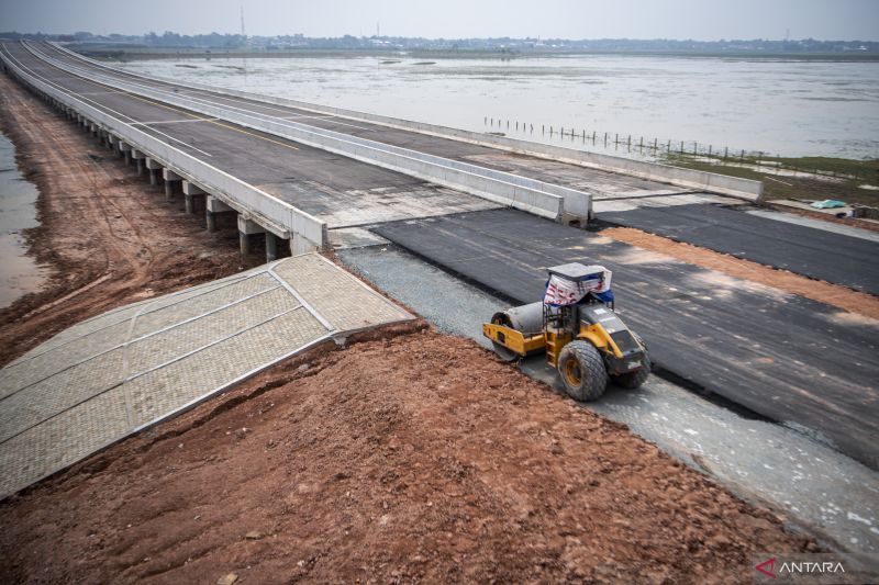 Progres Pembangunan Jalan Tol Simpang Indralaya-Prabumulih