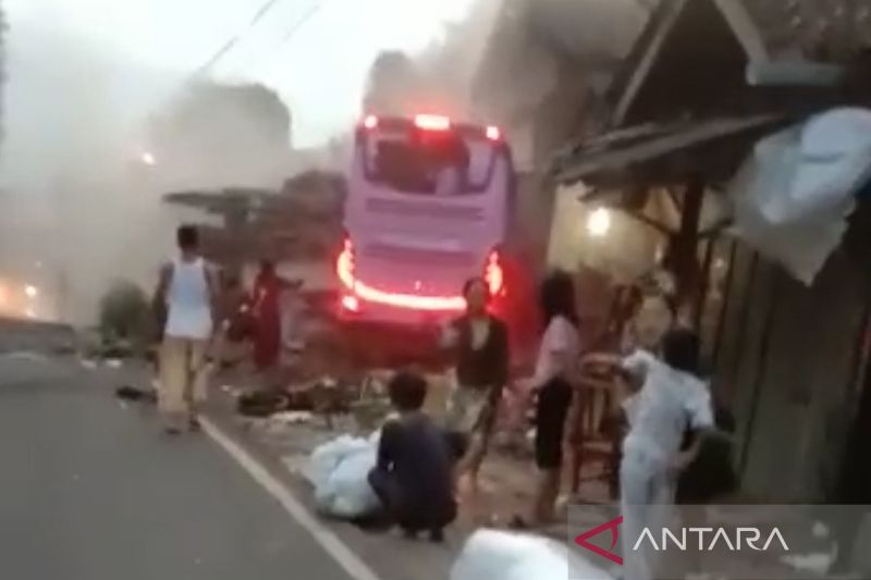 Kecelakaan bus di Ciamis usai pulang berwisata