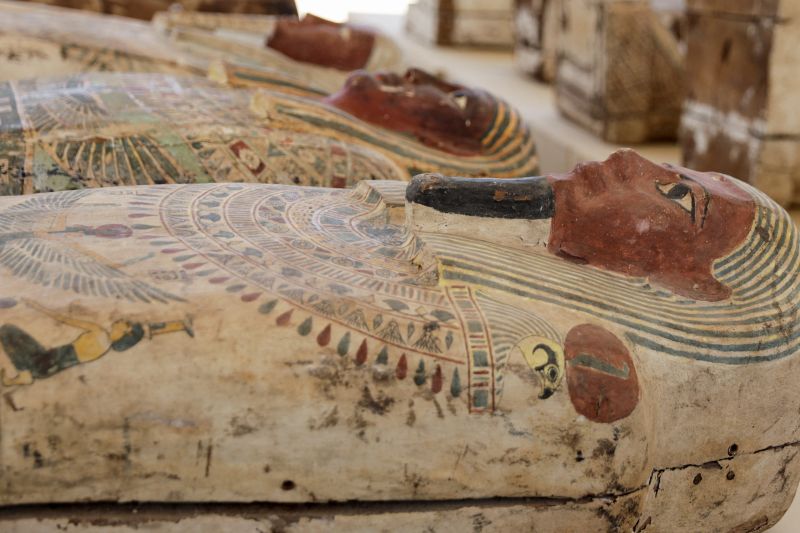 Harta karun ditemukan di makam mumi dari Mesir kuno