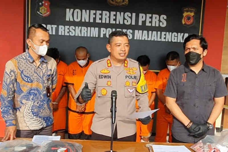 40 tersangka kejahatan dibekuk Polres Majalengka selama Operasi Libas
