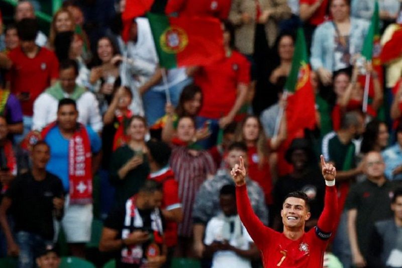 Ronaldo borong dua gol, Portugal kandaskan Swiss 4-0