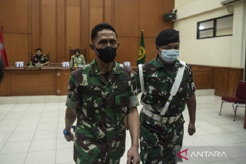 Terbukti melakukan pembunuhan berencana, Kolonel Priyanto divonis penjara seumur hidup