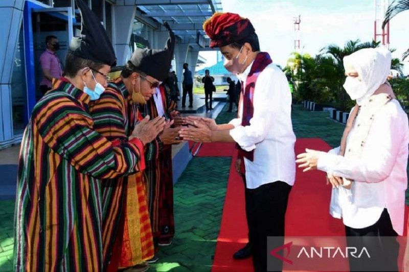 Presiden Jokowi kunjungi Wakatobi