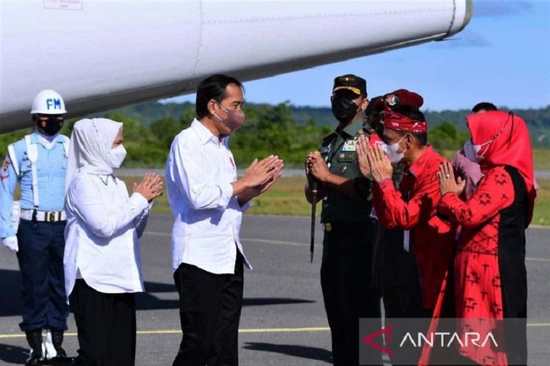 Presiden Jokowi kunjungi Wakatobi
