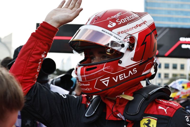 Charles Leclerc raih pole position GP Azerbaijan