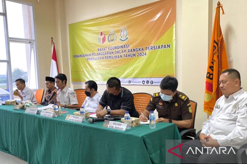 Bawaslu Bekasi bentuk Sentra Gakkumdu Pemilu 2024